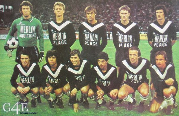 Equipe Bordeaux 1977-78