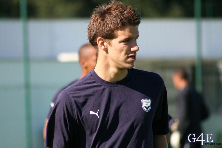Romain Brégerie entrainement Girondins