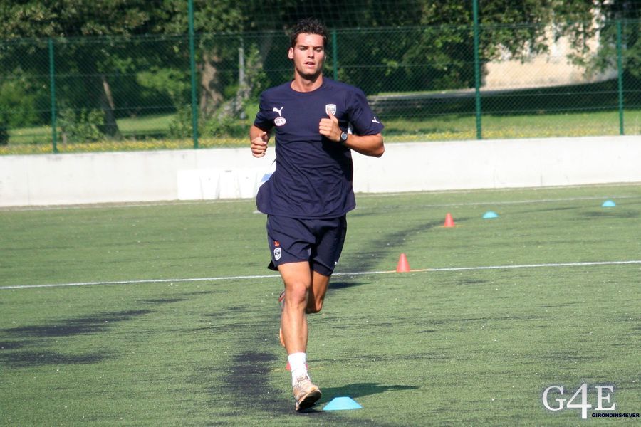 Tests physiques Girondins de Bordeaux Yoann Gourcuff