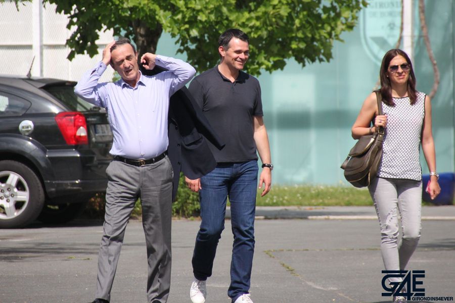 Willy Sagnol (et sa femme) - Jean-Louis Triaud