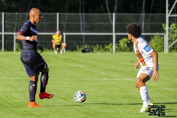 Julien Faubert en retrait Shakhtar-Bordeaux