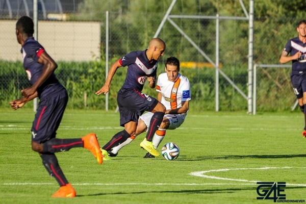 Wahbi Khazri au duel Shakhtar-Bordeaux