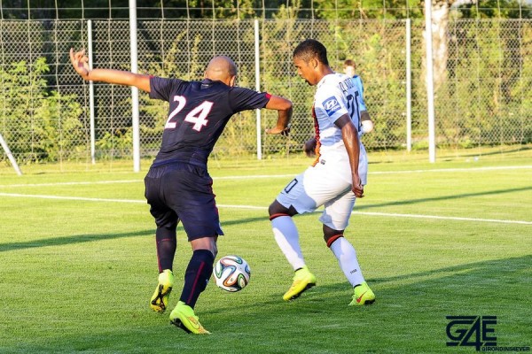 Khazri avec ballon Shakhtar-Bordeaux