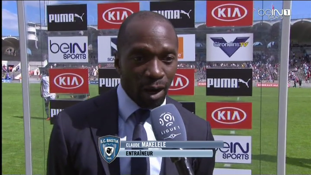 Makelele réaction après-match Bastia BIS