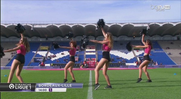 pompom girls bordeaux lille