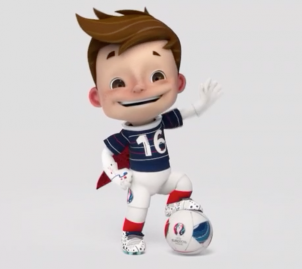 mascotte euro 2016