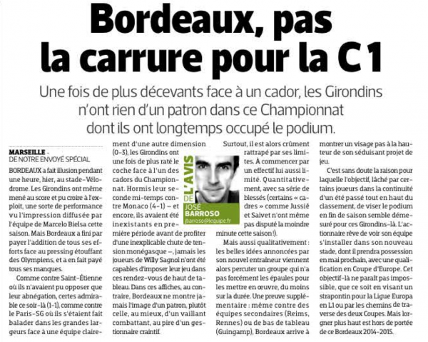 barroso l'equipe bordeaux