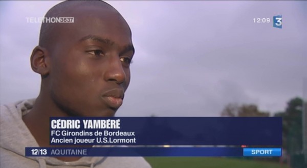 FC Lormont Cédric Yambéré