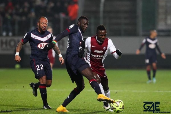 Ludovic Sané et Julien Faubert, Metz IconSport