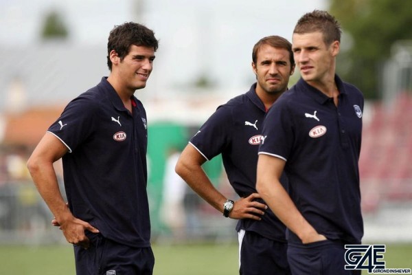 Grégory Sertic et Yoann Gourcuff iconsport