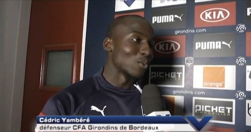 Yambéré après Bordeaux-OM 2015