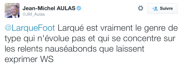 Jean-Michel Aulas tweet