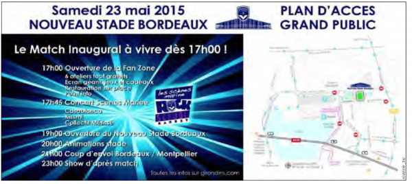 Programme Nouveau Stade Montpellier