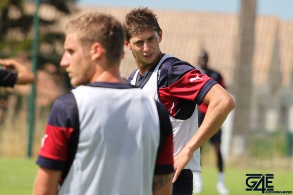 Emiliano Sala et Gr&eacute;gory Sertic