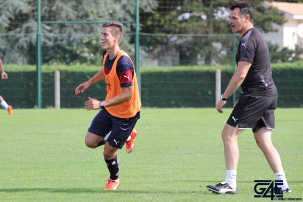 Willy Sagnol et Théo Pellenard