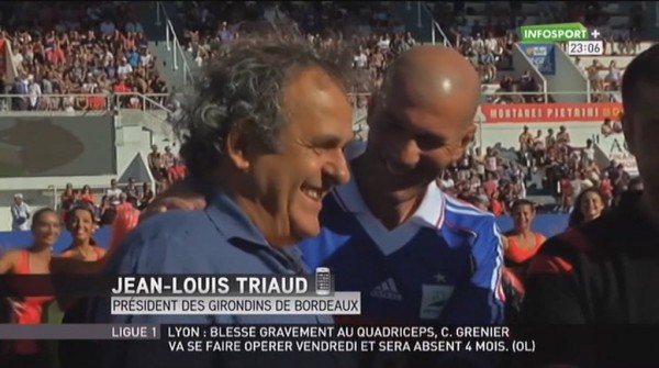 Platini Triaud Zidane