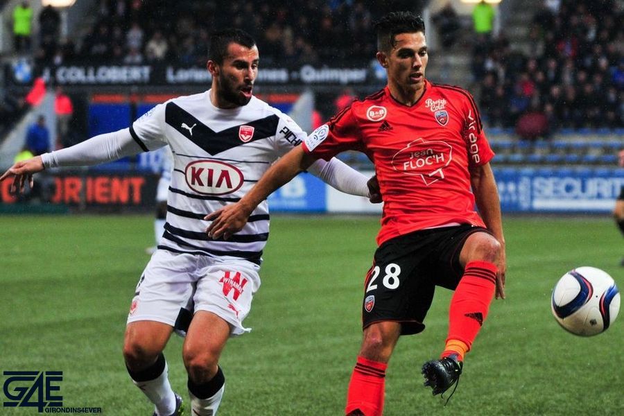 Maxime Barthelme - 04.10.2015 - Lorient / Bordeaux - 9eme journee de Ligue 1 Photo : Philippe Le Brech / Icon Sport