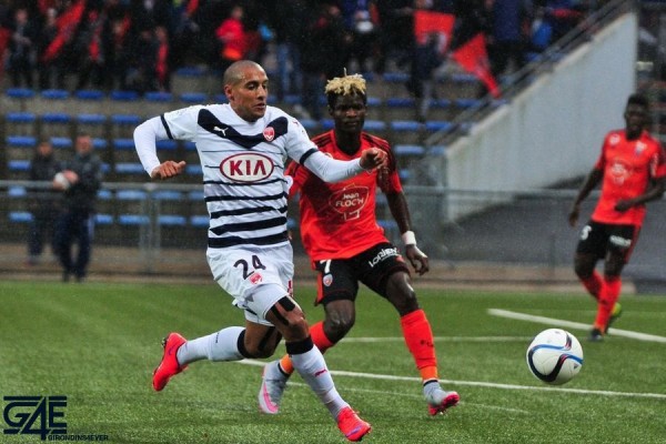 Wahbi Khazri - 04.10.2015 - Lorient / Bordeaux - 9eme journee de Ligue 1 Photo : Philippe Le Brech / Icon Sport