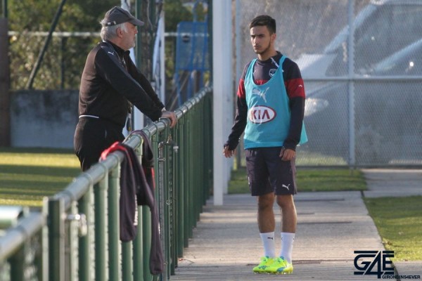Adam Ounas et Patrick Battiston