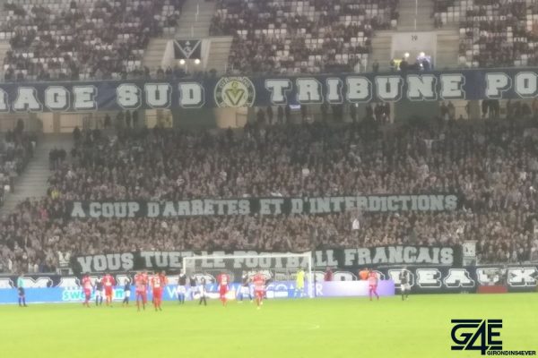 Interdiction Marseille Ligue supporters, virage sud