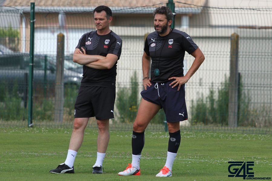 Willy Sagnol et Patrick Guillou
