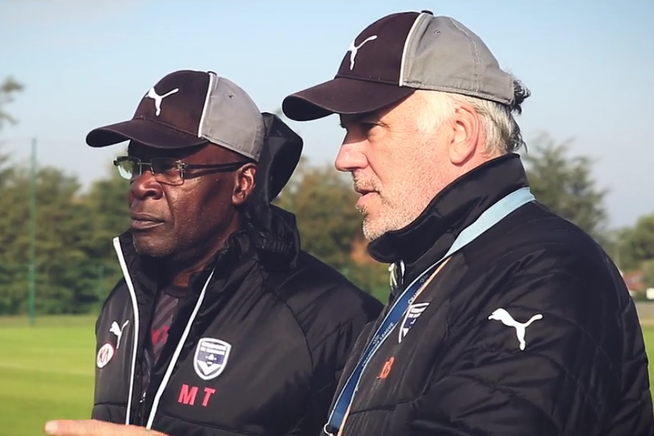Marius Tresor et Patrick Battiston