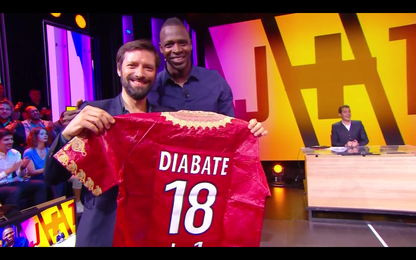 Julien Cazarre et Cheick Diabaté