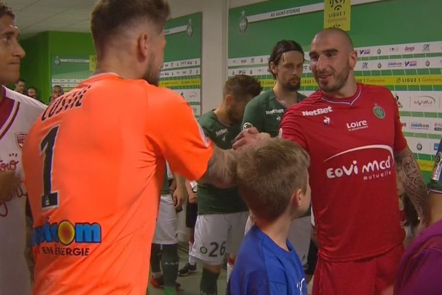 Benoit Costil et Stéphane Ruffier