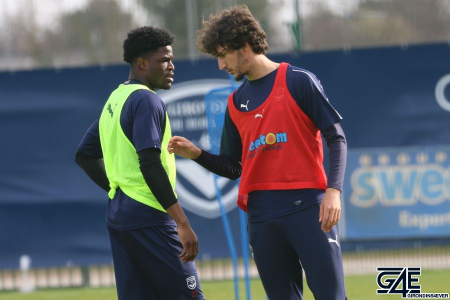 Yacine Adli et Josh Maja