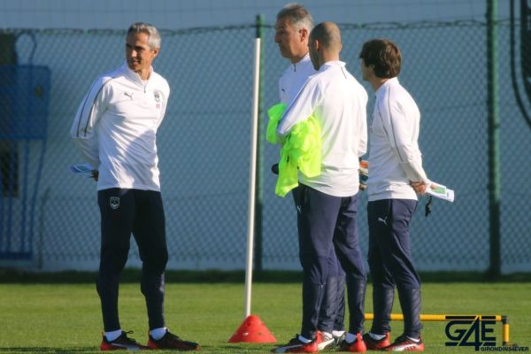 Paulo Sousa et staff