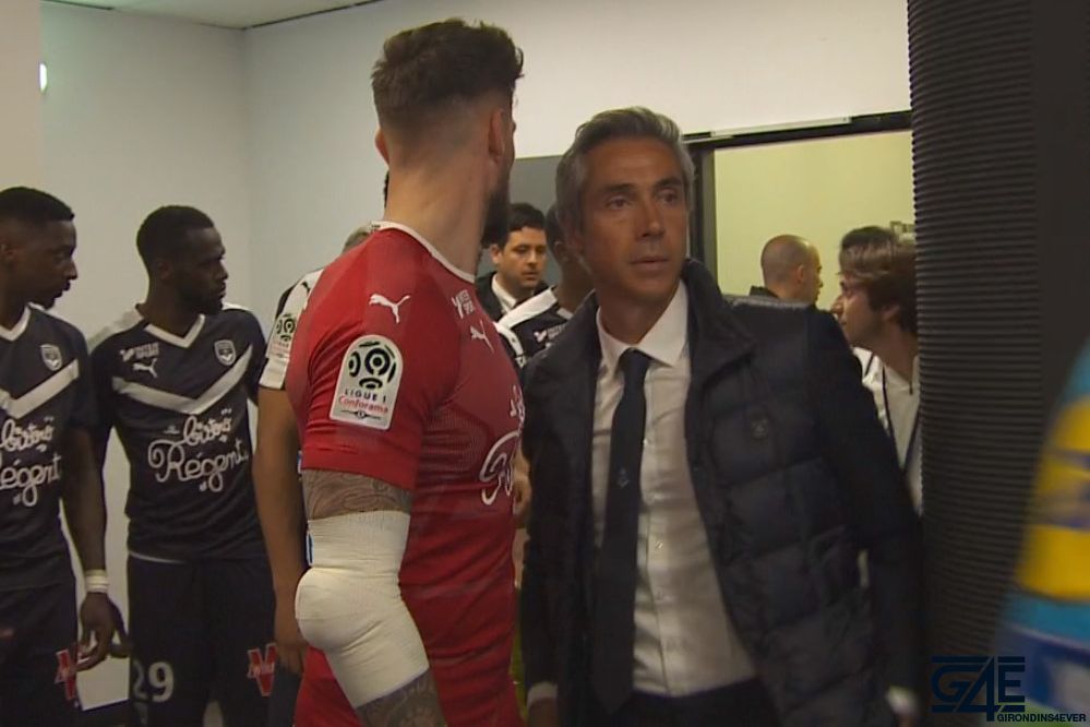 Paulo Sousa et Benoit Costil