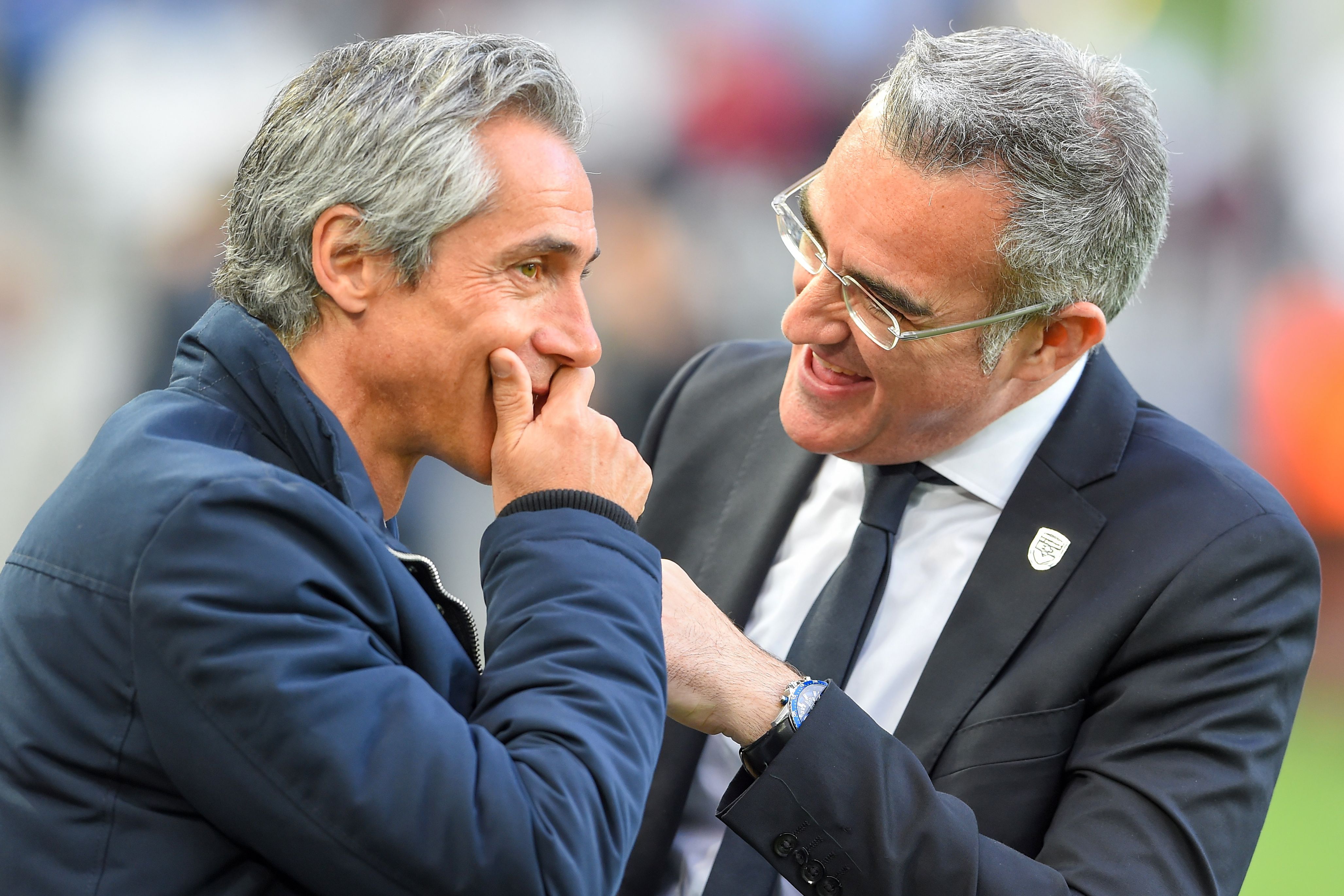 Paulo Sousa et Eduardo Macia