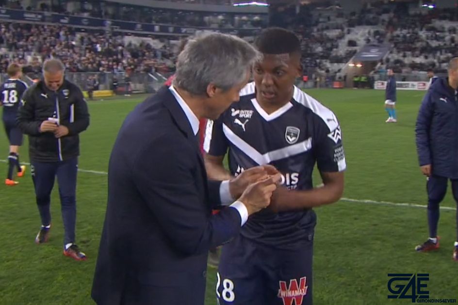 Paulo Sousa et Zaydou Youssouf