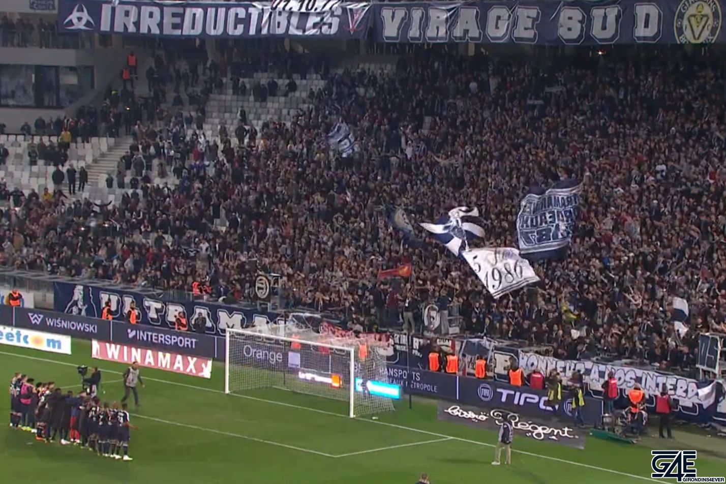 supporters virage sud