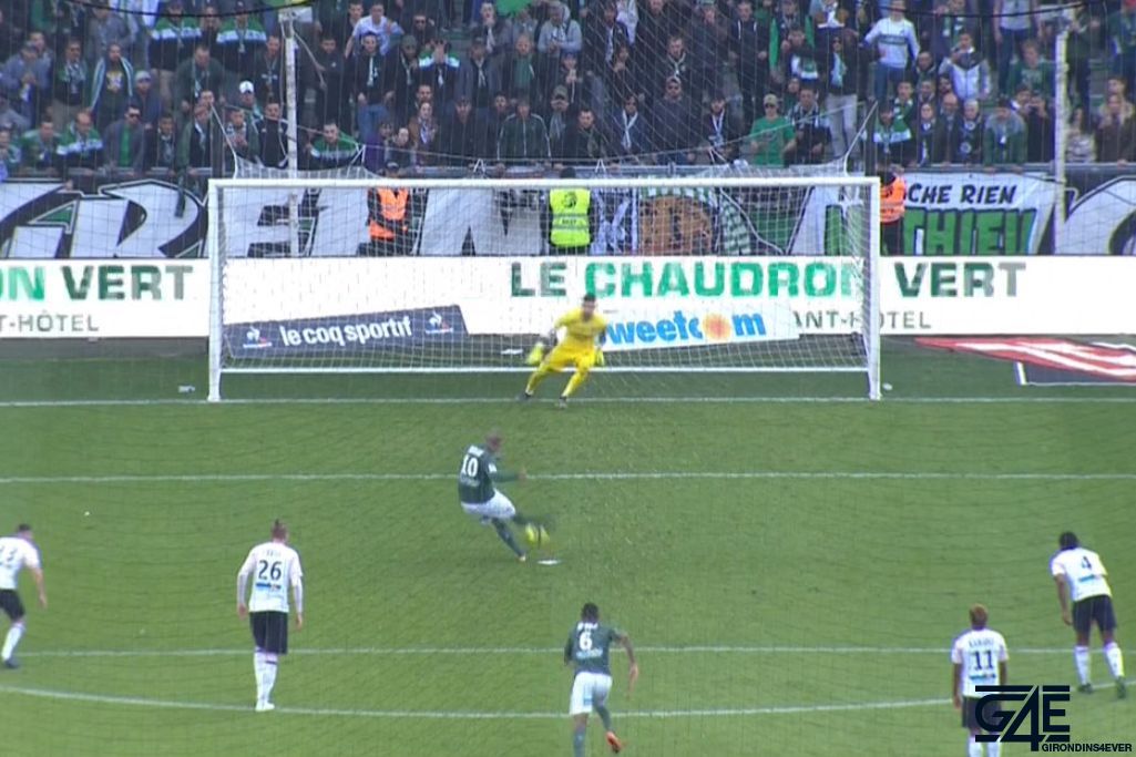 Wahbi Khazri, Benoit Costil, penalty