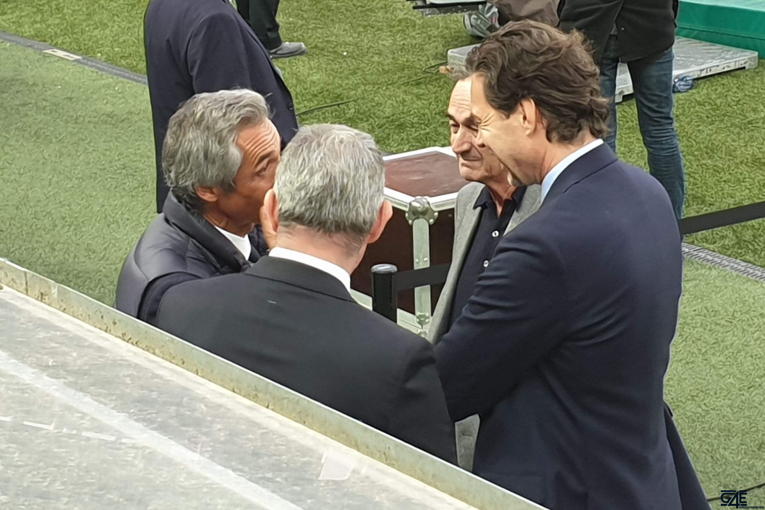 Niklas Von Daehne, Paulo Sousa, Jean-Louis Triaud, Eduardo Macia