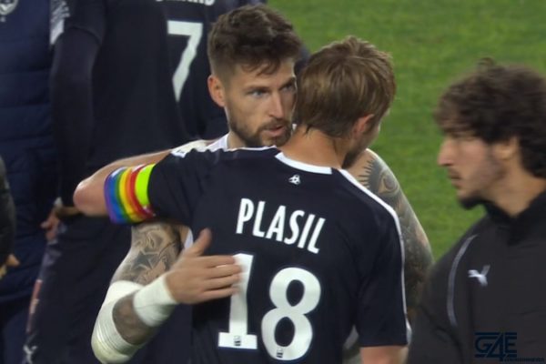 Jaroslav Plasil et Benoit Costil