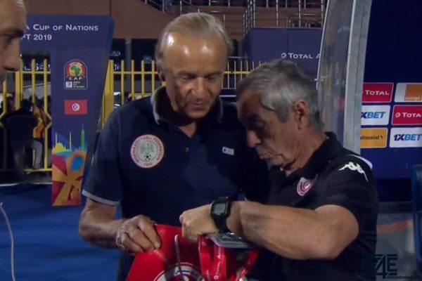 Gernot Rohr et Alain Giresse