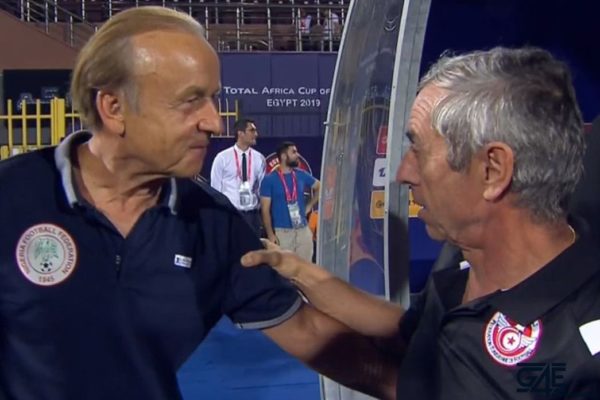 Gernot Rohr et Alain Giresse