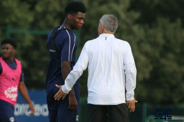 Aurélien Tchouaméni et Paulo Sousa