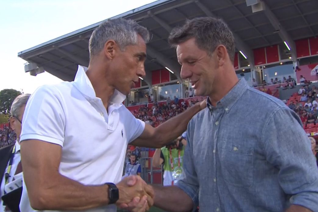 Stéphane Jobard et Paulo Sousa