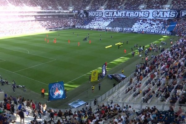 virage sud ultramarines tifos stade matmut atlantique