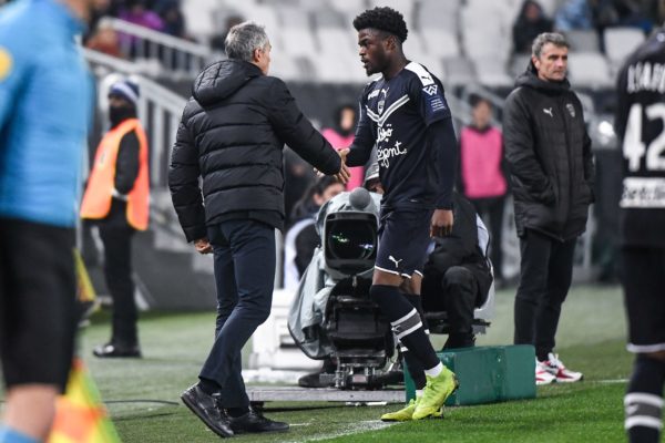Josh Maja et Paulo Sousa