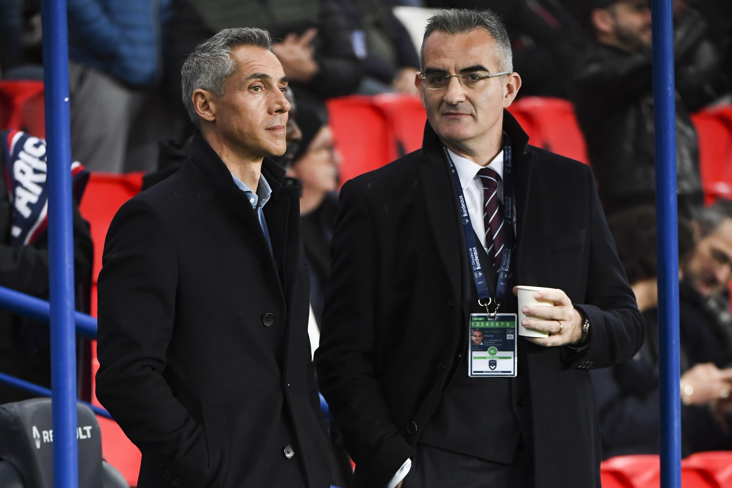 Paulo Sousa et Eduardo Macia