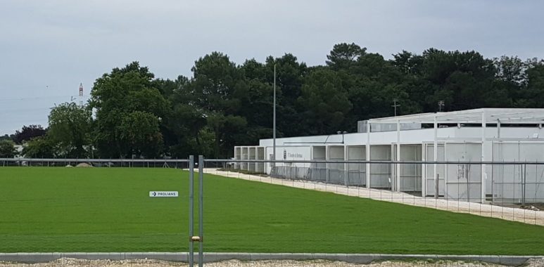 centre entrainement haillan terrain