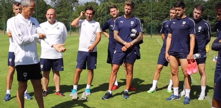 Paulo Sousa et groupe
